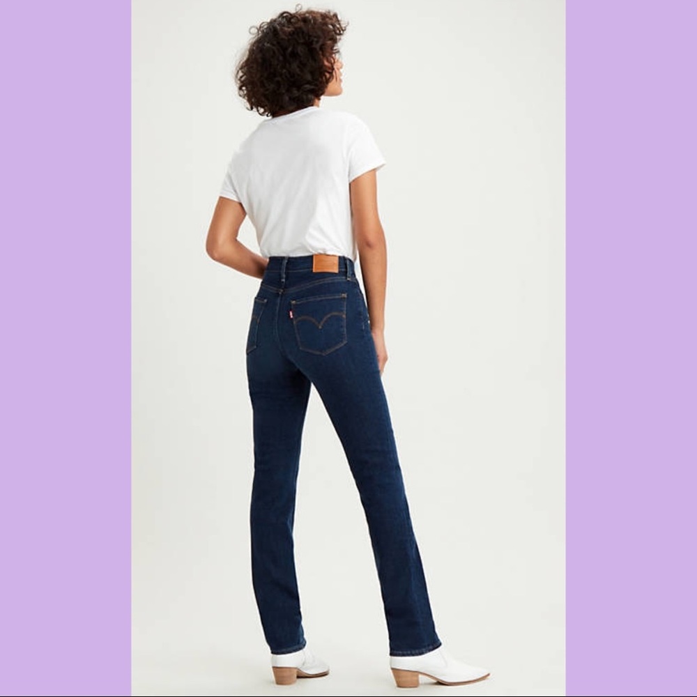 SEE NEW LISTING - NWT Levis 724 High-Rise Straight Jeans 27x30 - Picture 3 of 11